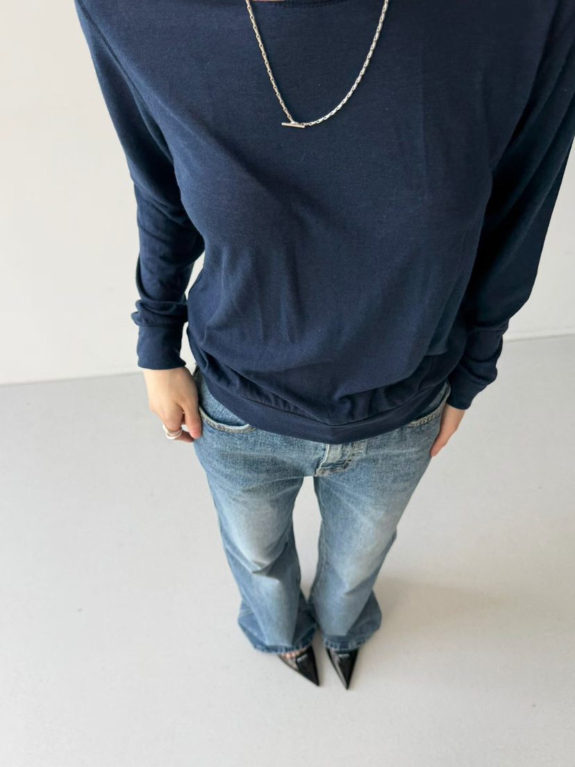 ARKIE/TAF韓國代購女士新品人氣26春夏職業熱賣休閑長袖T恤ARKIE/TAF長袖T恤