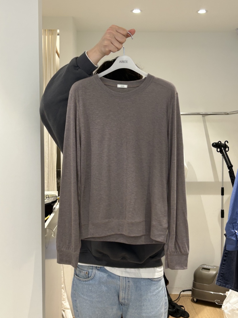 ARKIE/TAF韓國代購女士新品人氣26春夏職業熱賣休閑長袖T恤ARKIE/TAF長袖T恤圖色4