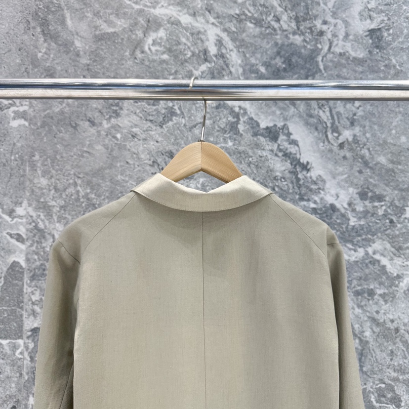 ROOKIE BUD韓國東大門直郵女裝新品推薦26春夏夾克亞麻紐扣ROOKIE BUD-L夾克