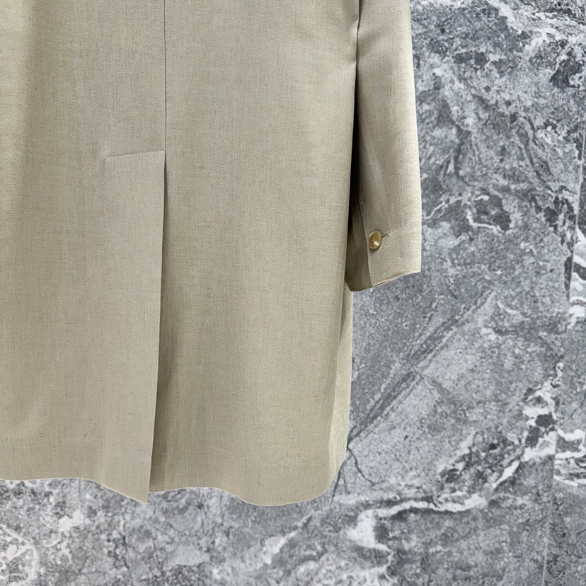 ROOKIE BUD韓國東大門直郵女裝新品推薦26春夏夾克亞麻紐扣ROOKIE BUD-L夾克