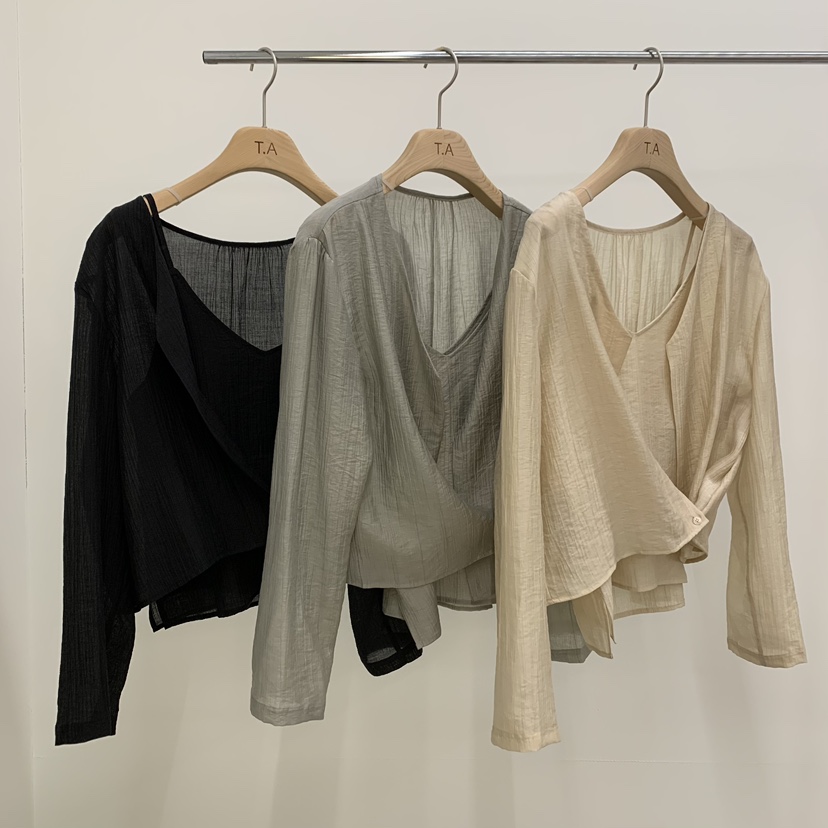 THE ABLE韓國東大門代購女裝新品時尚休閑職業熱賣套裝開衫THE ABLE/TA套裝