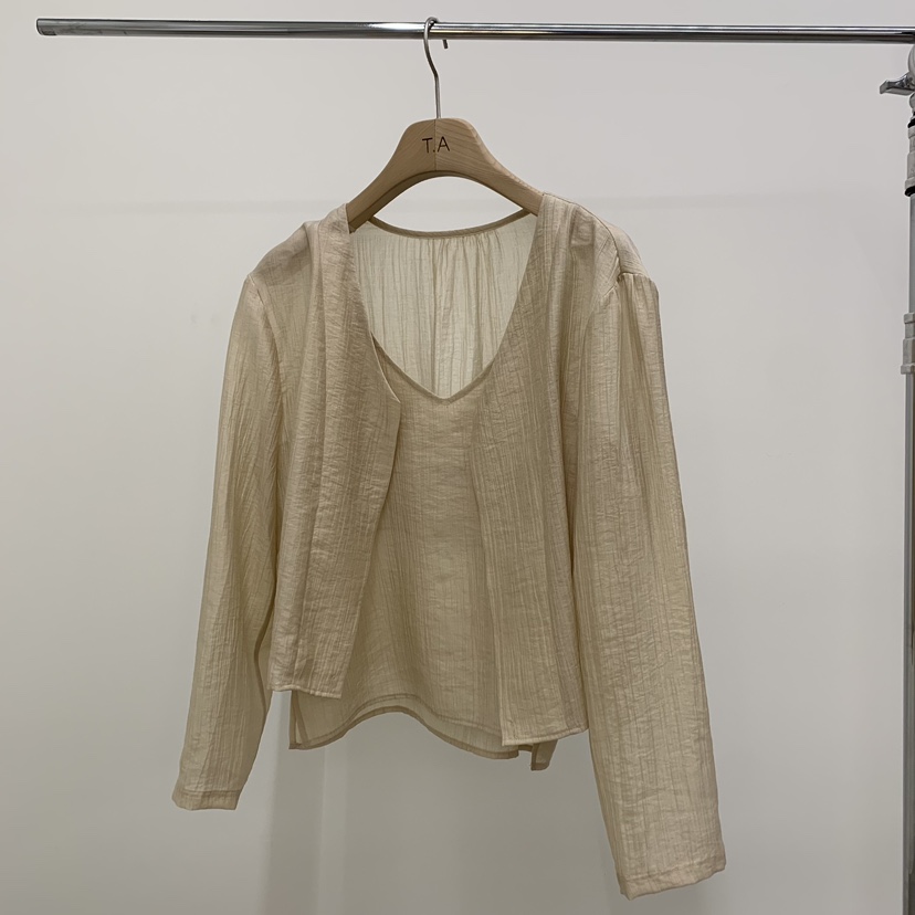 THE ABLE韓國東大門代購女裝新品時尚休閑職業熱賣套裝開衫THE ABLE/TA套裝