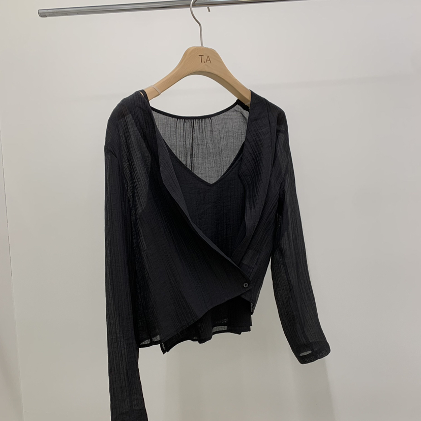 THE ABLE韓國東大門代購女裝新品時尚休閑職業熱賣套裝開衫THE ABLE/TA套裝