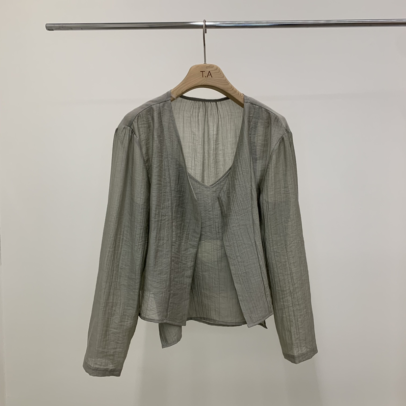 THE ABLE韓國東大門代購女裝新品時尚休閑職業熱賣套裝開衫THE ABLE/TA套裝