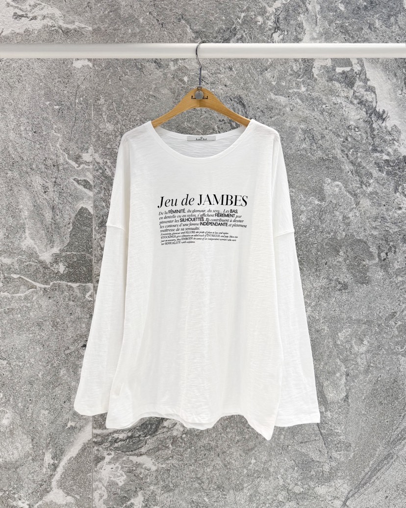 ROOKIE BUD韓國直郵女裝新品休閑職業26春夏推薦長袖T恤ROOKIE BUD-L長袖T恤圖色1