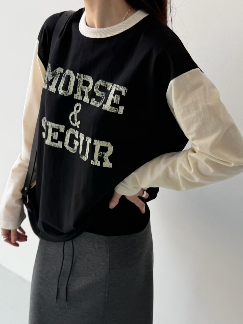 ARKIE/TAF東大門實拍女士新款熱賣職業時尚休閑人氣長袖T恤ARKIE/TAF長袖T恤