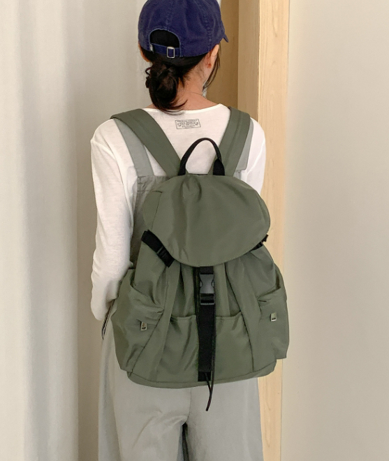 POSH BLUE東大門實拍女士新款人氣真品雙肩背包不含配飾POSH BLUE雙肩背包圖色1