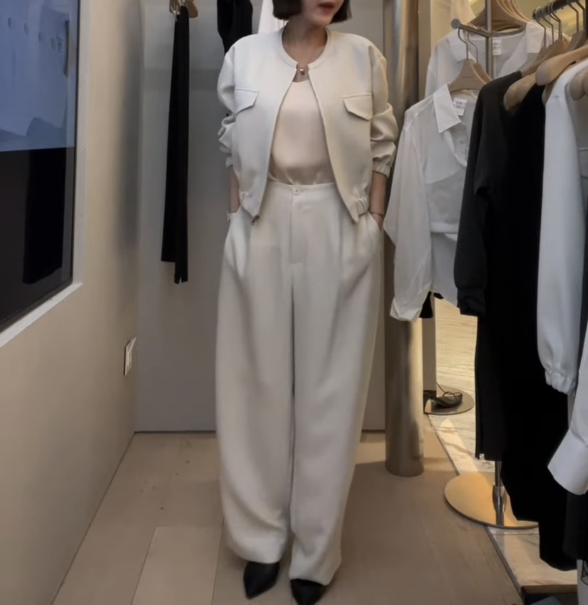 PLUS HONG-P東大門實拍女士新款熱賣人氣26春夏推薦休閑褲LORA FAMILY/PLUS HONG休閑褲