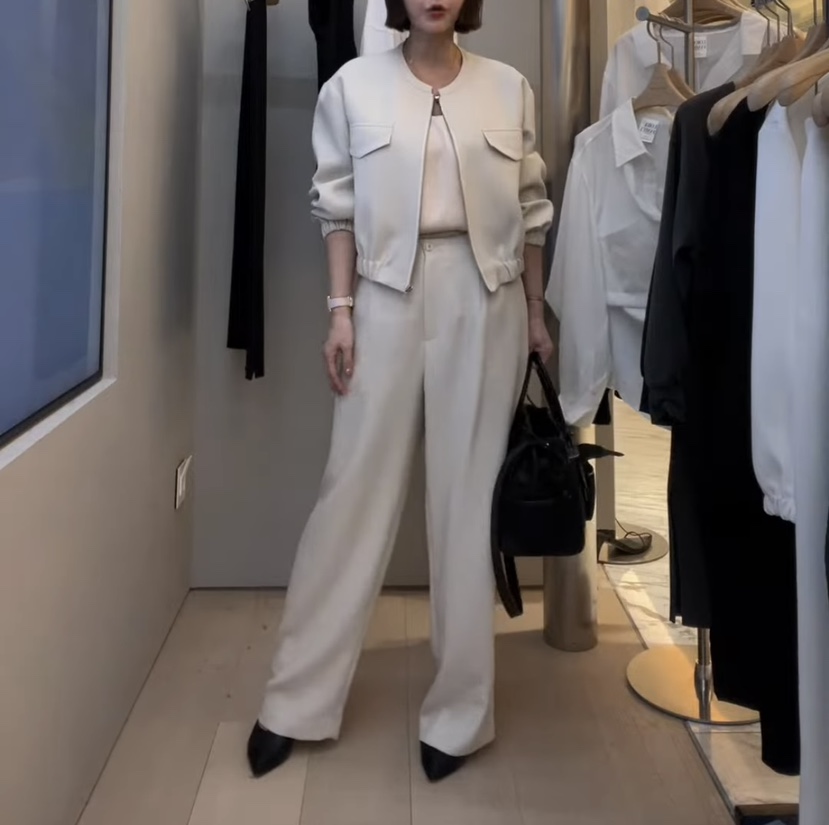 PLUS HONG-P東大門實拍女士新款熱賣人氣26春夏推薦休閑褲LORA FAMILY/PLUS HONG休閑褲