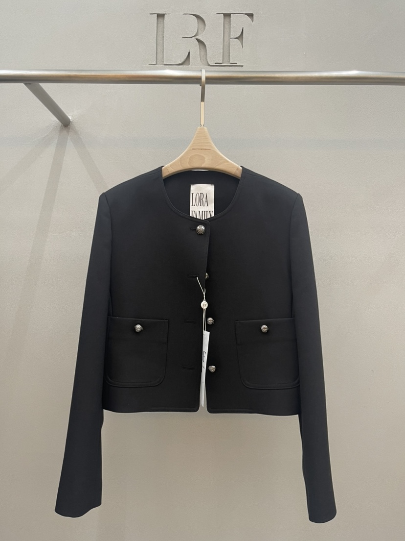 PLUS HONG-P東大門代購女士新款26春夏休閑熱賣職業夾克LORA FAMILY/PLUS HONG夾克圖色1
