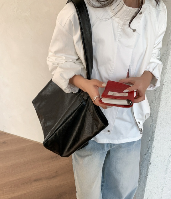 POSH BLUE韓國代購女士新品休閑熱賣單肩斜跨包軟皮革柔軟POSH BLUE單肩/斜跨包