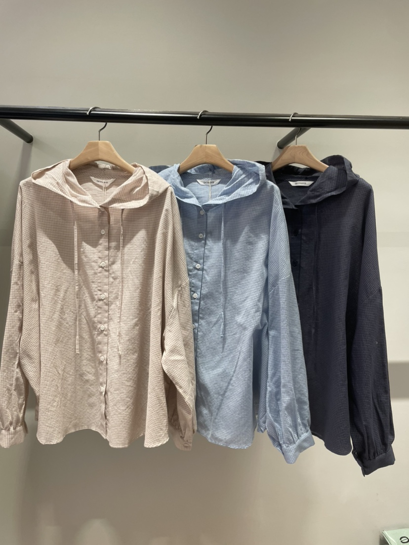 ORMORE韓國直郵女裝新款推薦時尚人氣26春夏真品襯衫蕾絲衫ORMORE襯衫/蕾絲衫