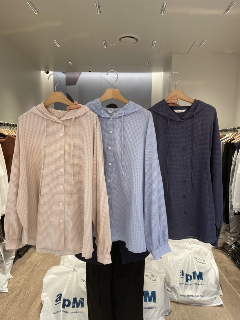 ORMORE韓國直郵女裝新款推薦時尚人氣26春夏真品襯衫蕾絲衫ORMORE襯衫/蕾絲衫