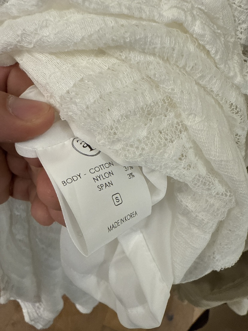 THE ABLE東大門代購女士新品時尚26春夏熱賣職業長裙蕾絲THE ABLE/TA長裙