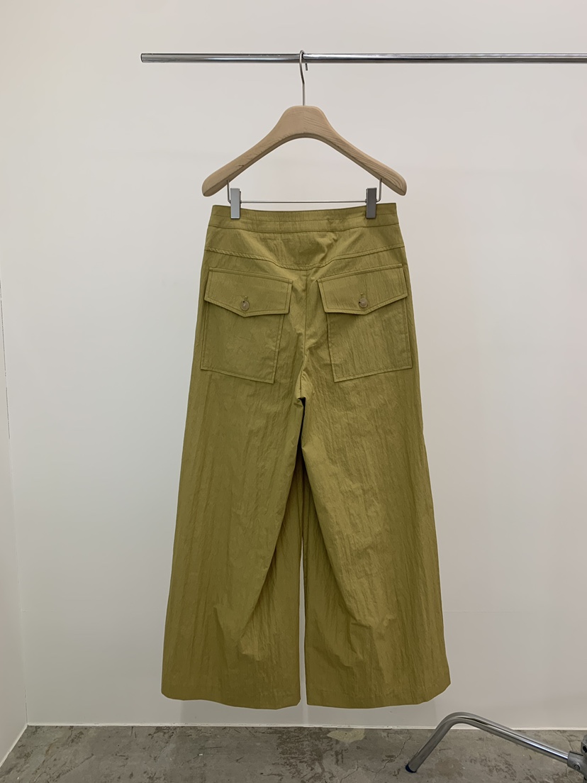 THE ABLE東大門實拍女裝新品26春夏時尚休閑人氣休閑褲褶裥THE ABLE/TA休閑褲