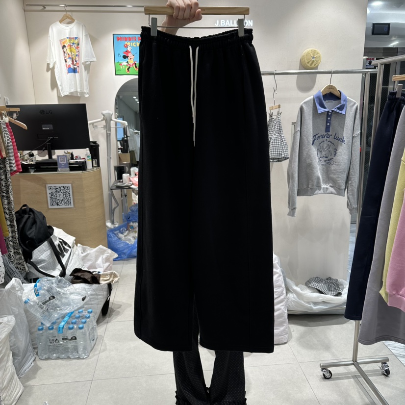 J.BALLOON東大門代購女裝新品職業熱賣26春夏推薦休閑褲J.BALLOON休閑褲圖色3黑色