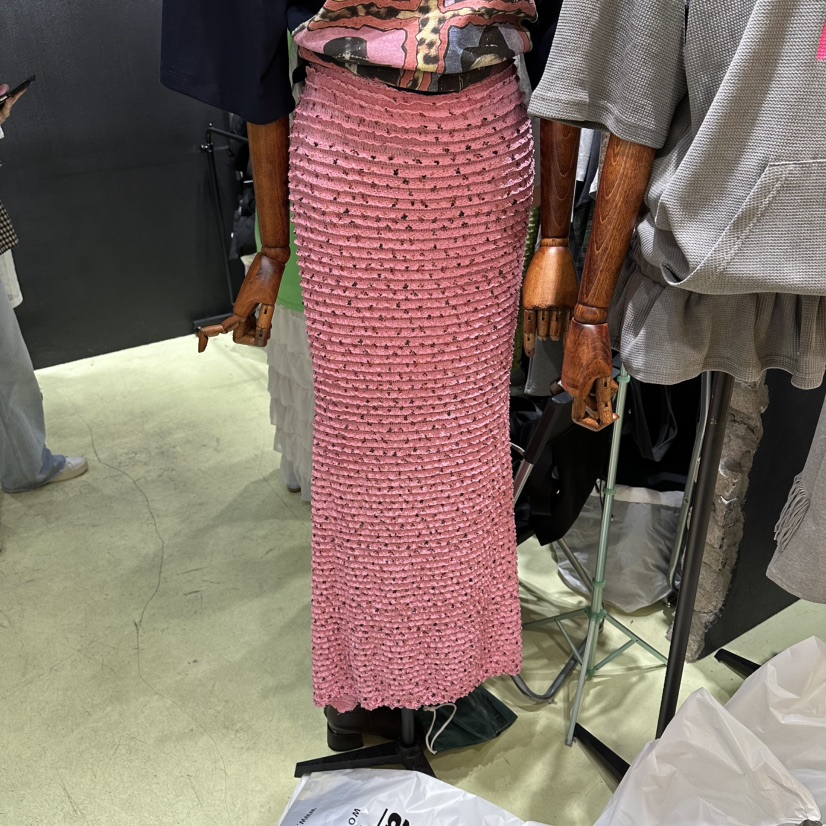 CHAVI東大門代購女士新款26春夏熱賣休閑人氣推薦職業長裙CHAVI長裙圖色1