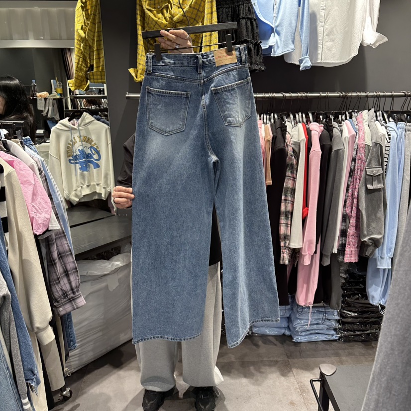 STAR-L東大門代購女裝新款熱賣職業休閑人氣真品26春夏牛仔褲STAR-L牛仔褲