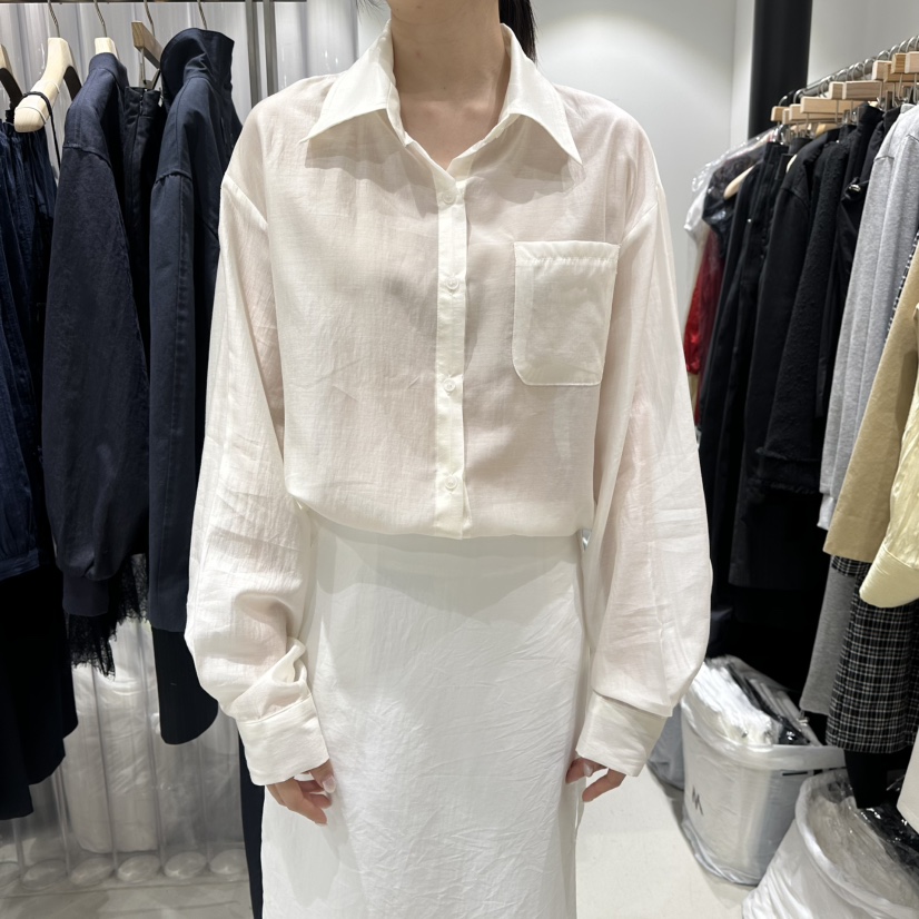 GREEK東大門直郵女士新品推薦熱賣休閑26春夏時尚襯衫蕾絲衫GREEK襯衫/蕾絲衫圖色1