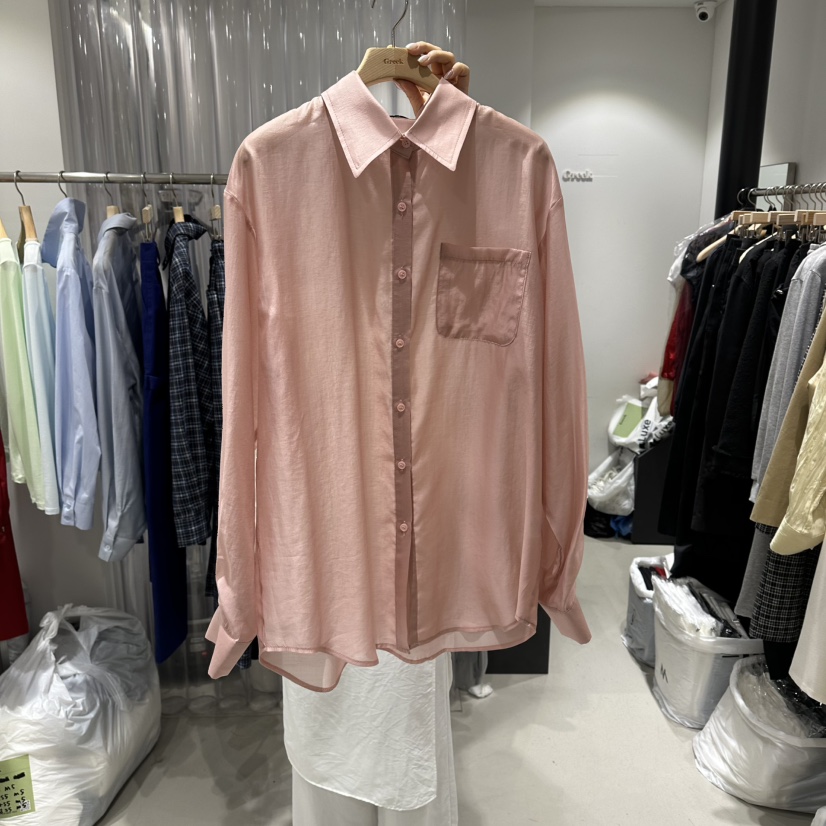 GREEK東大門直郵女士新品推薦熱賣休閑26春夏時尚襯衫蕾絲衫GREEK襯衫/蕾絲衫圖色3