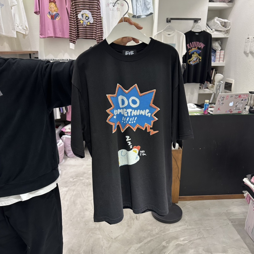 EVE東大門實拍女士新款真品時尚職業休閑26春夏推薦熱賣T恤EVET恤圖色4