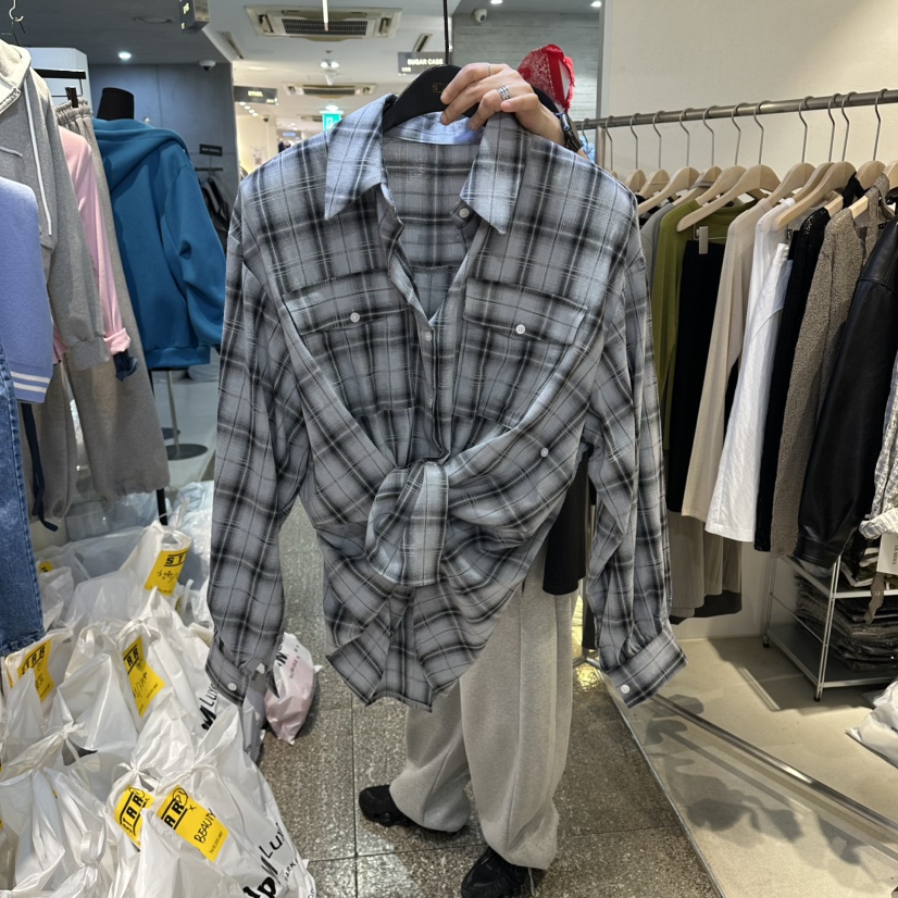 STAR-L韓國代購女裝新品職業人氣26春夏真品休閑襯衫蕾絲衫STAR-L襯衫/蕾絲衫圖色2