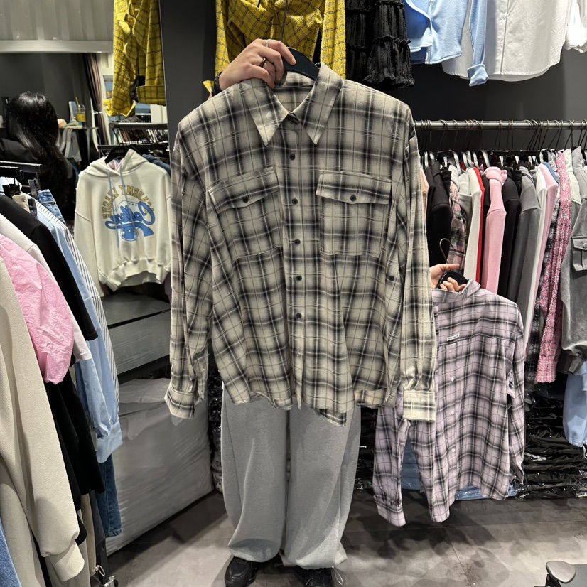 STAR-L韓國代購女裝新品職業人氣26春夏真品休閑襯衫蕾絲衫STAR-L襯衫/蕾絲衫圖色3