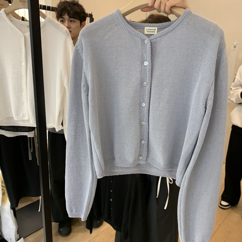 LA MAGIE FEMME東大門代購女裝新品時尚休閑真品針織衫Lamagie Femme針織衫圖色2