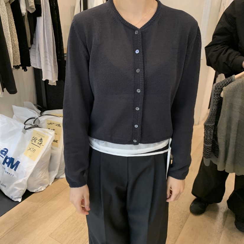 LA MAGIE FEMME東大門代購女裝新品時尚休閑真品針織衫Lamagie Femme針織衫圖色4