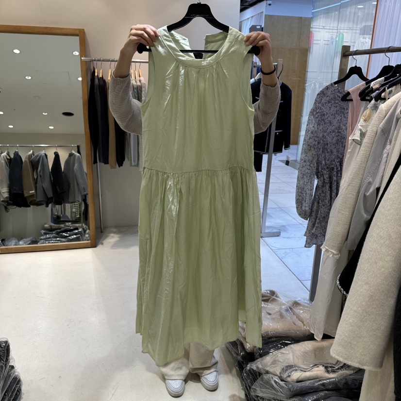 HER/PLAYLIST韓國直郵女裝新品推薦26春夏職業連衣裙圓領HER/PLAYLIST連衣裙圖色3