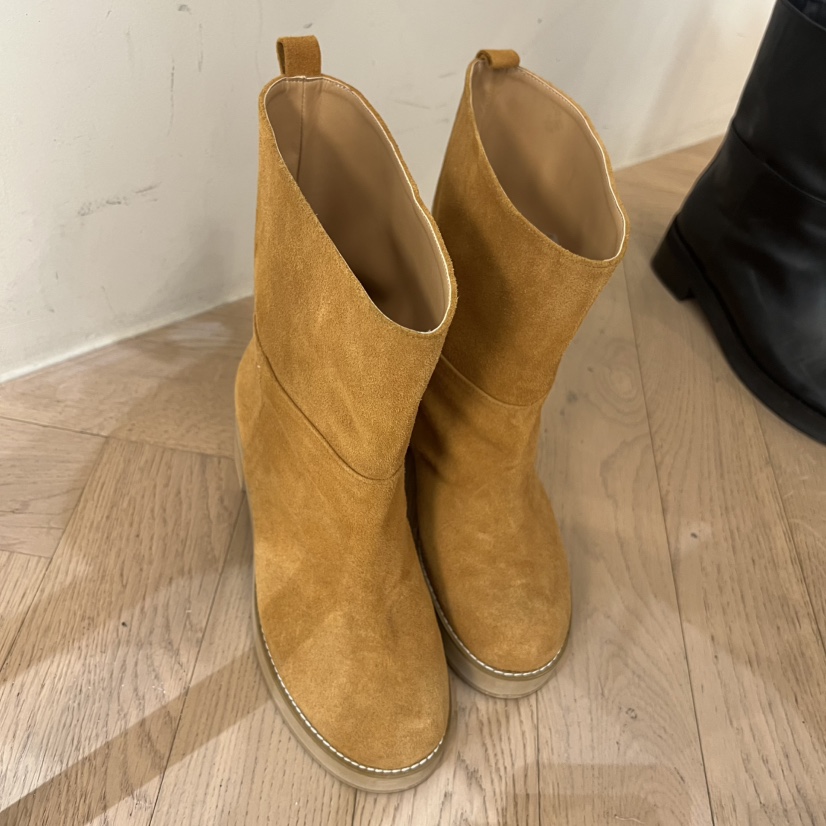 OBJET/LOVEUSU東大門直郵女裝新款職業熱賣時尚休閑靴子OBJET/LOVEUSU靴子圖色1