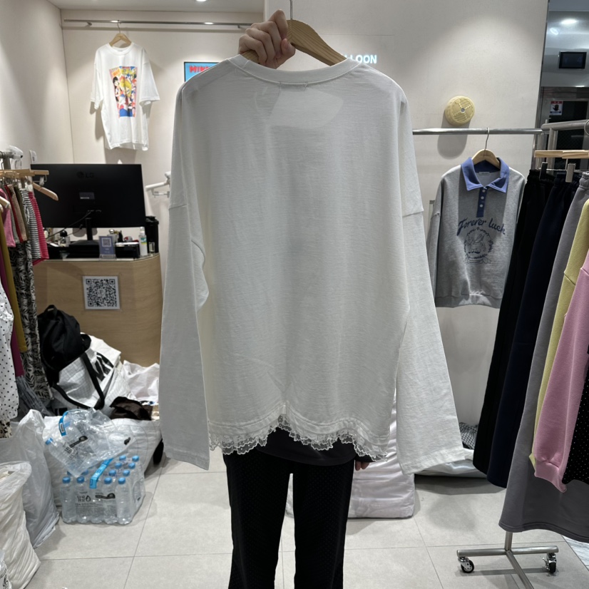 J.BALLOON東大門直郵女士新品時尚真品人氣職業26春夏長袖T恤J.BALLOON長袖T恤