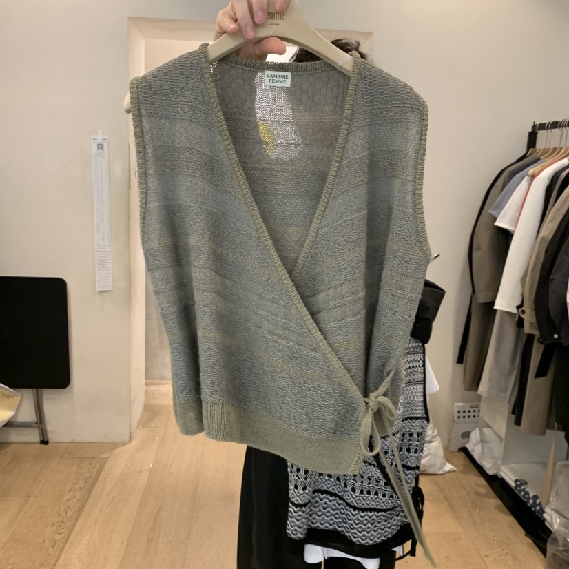 LA MAGIE FEMME東大門直郵女士新款休閑26春夏馬甲不含內搭Lamagie Femme馬甲圖色2