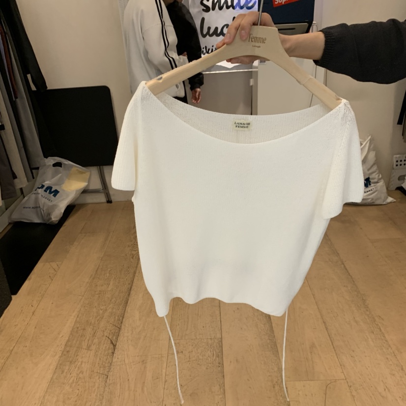 LA MAGIE FEMME東大門實拍女裝新款職業真品休閑人氣T恤Lamagie FemmeT恤圖色1