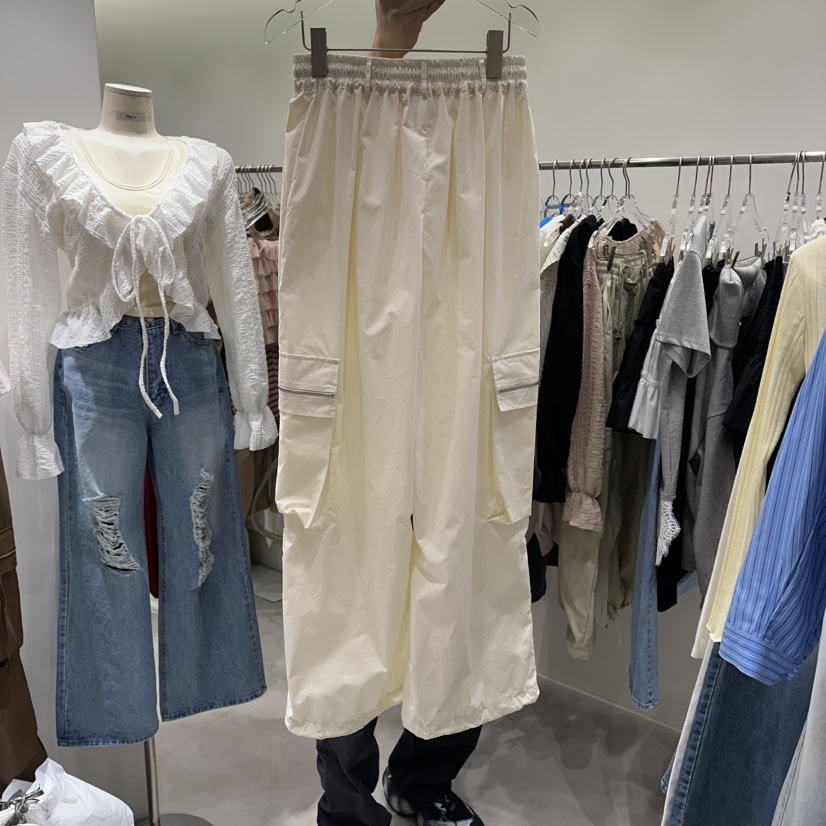 BAIE.38東大門代購女裝新品人氣時尚職業熱賣休閑褲拉鏈BAIE.38休閑褲