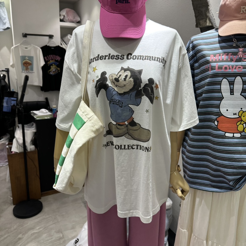 EVE東大門實拍女裝新款時尚休閑真品熱賣職業26春夏人氣T恤EVET恤圖色1