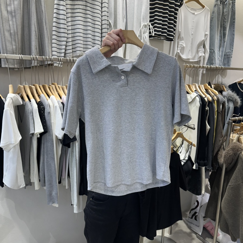 HIPTIQUE東大門實拍女士新品26春夏時尚職業休閑熱賣人氣T恤HIPTIQUET恤圖色2