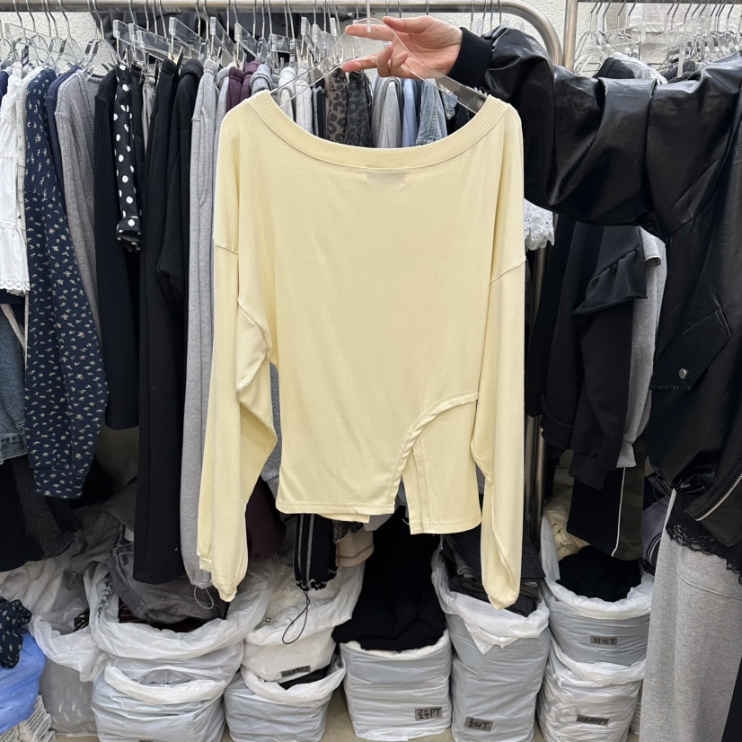 MAGOT東大門代購女裝新款人氣時尚休閑熱賣真品26春夏長袖T恤IIIΛGOT/MAGOT長袖T恤