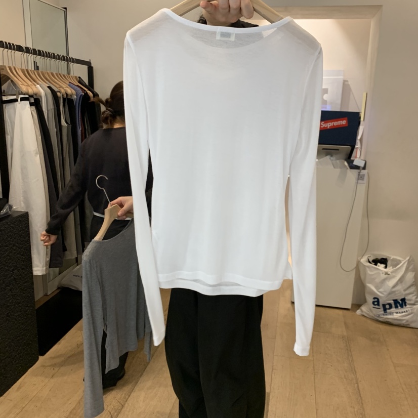 LA MAGIE FEMME韓國直郵女裝新品熱賣推薦時尚人氣長袖T恤Lamagie Femme長袖T恤