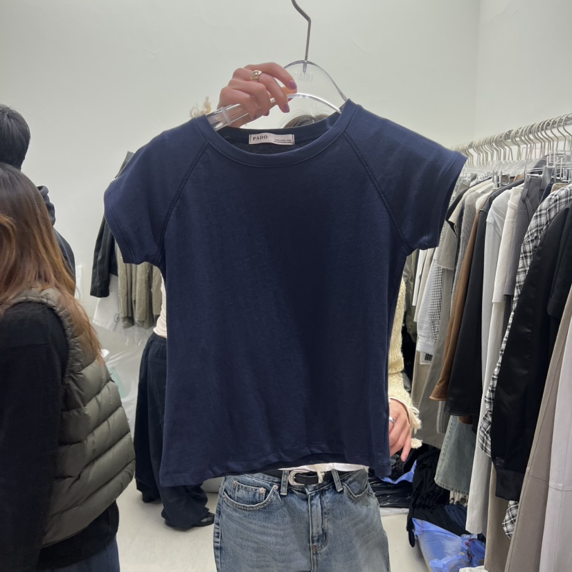 PADO韓國代購女士新品真品推薦休閑時尚熱賣人氣職業26春夏T恤PADOT恤圖色3