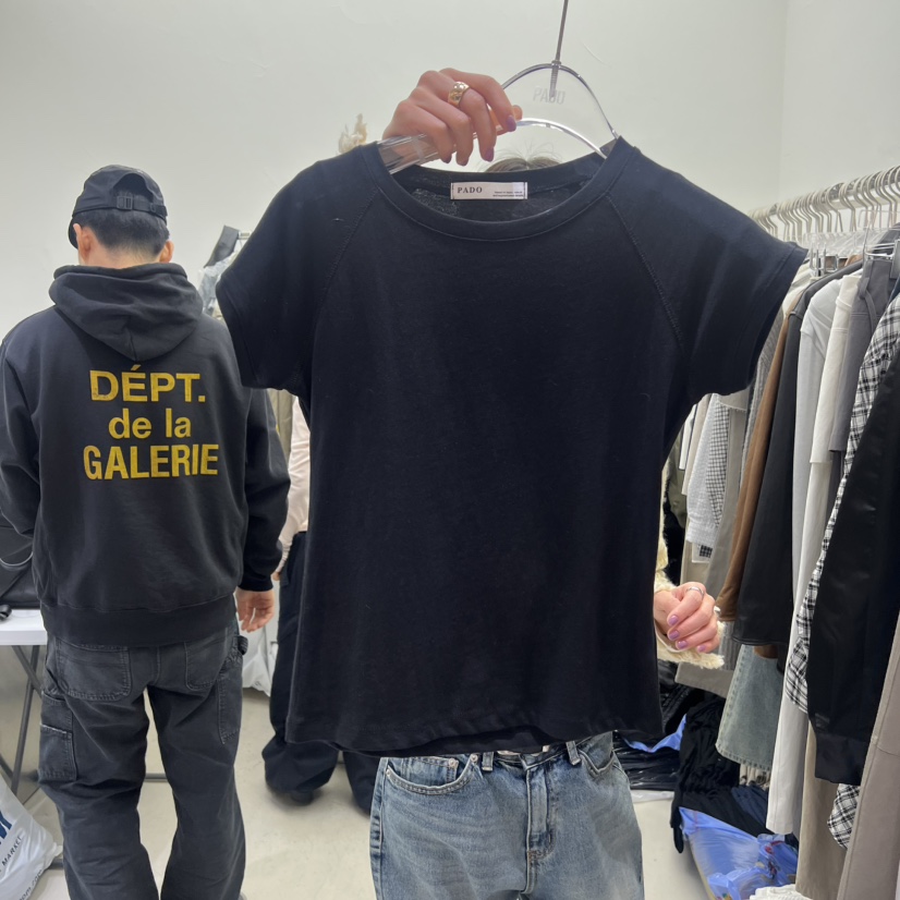 PADO韓國代購女士新品真品推薦休閑時尚熱賣人氣職業26春夏T恤PADOT恤圖色4