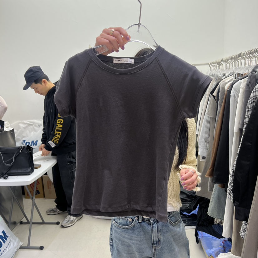 PADO韓國代購女士新品真品推薦休閑時尚熱賣人氣職業26春夏T恤PADOT恤圖色6