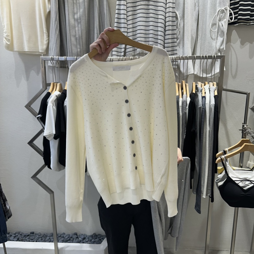 HIPTIQUE東大門實拍女士新品休閑人氣26春夏推薦職業針織衫HIPTIQUE針織衫圖色1