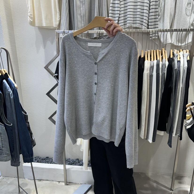 HIPTIQUE東大門實拍女士新品休閑人氣26春夏推薦職業針織衫HIPTIQUE針織衫圖色2