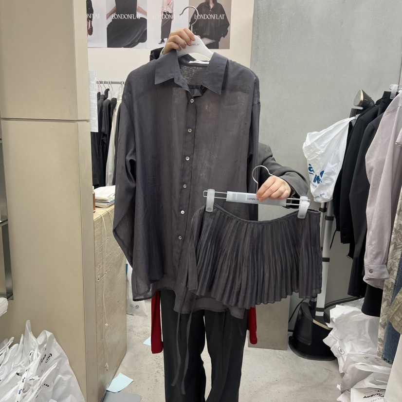 LONDON FLAT東大門直郵女裝新款人氣26春夏職業真品套裝LONDON FLAT套裝圖色2