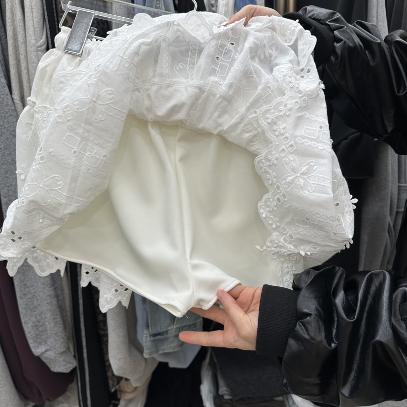 MAGOT東大門實拍女裝新款26春夏時尚人氣真品休閑裙褲花朵IIIΛGOT/MAGOT裙褲