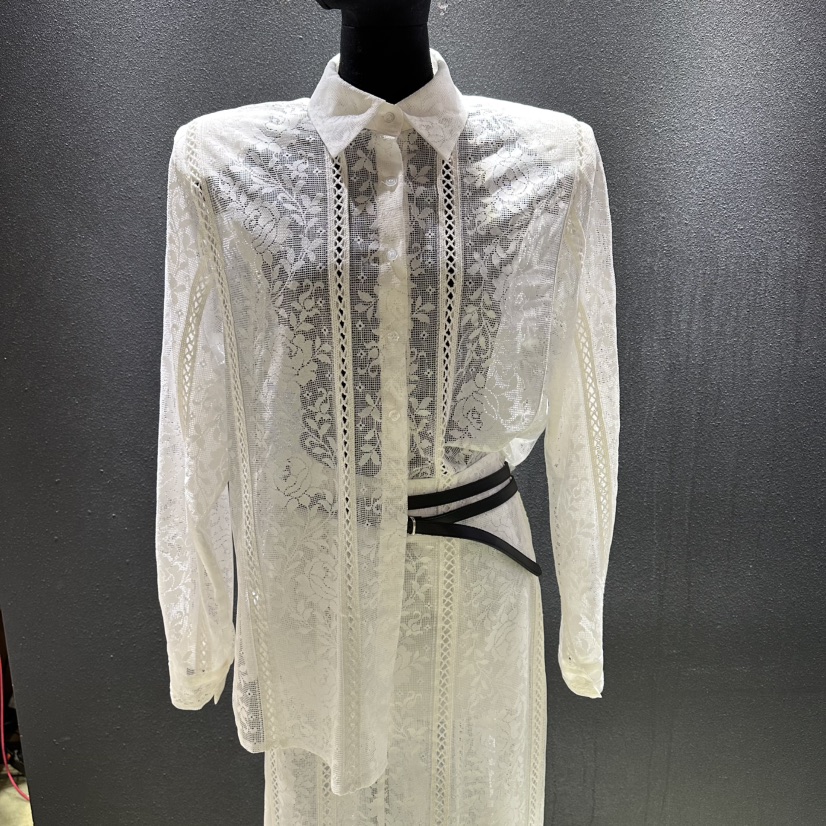 CHAVI東大門代購女士新品職業人氣熱賣26春夏真品襯衫蕾絲衫CHAVI襯衫/蕾絲衫