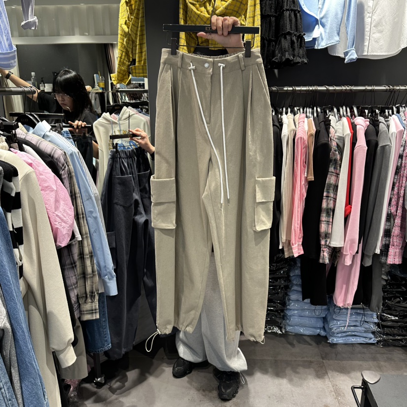 STAR-L韓國代購女士新款時尚推薦休閑熱賣人氣真品休閑褲STAR-L休閑褲圖色1