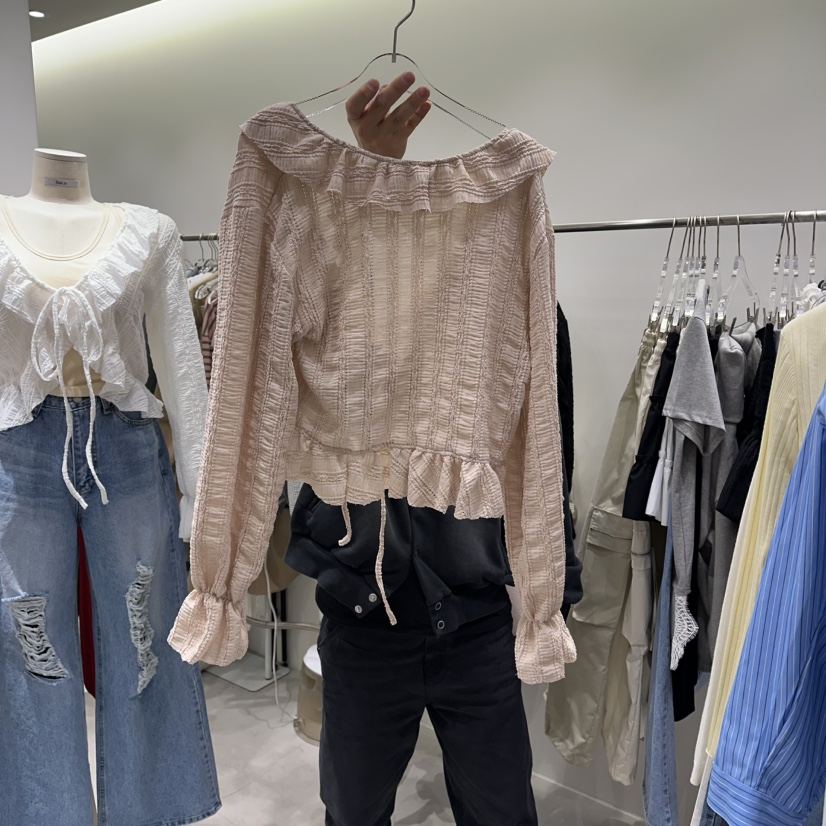 BAIE.38韓國直郵女裝新款熱賣推薦時尚真品職業襯衫蕾絲衫BAIE.38襯衫/蕾絲衫