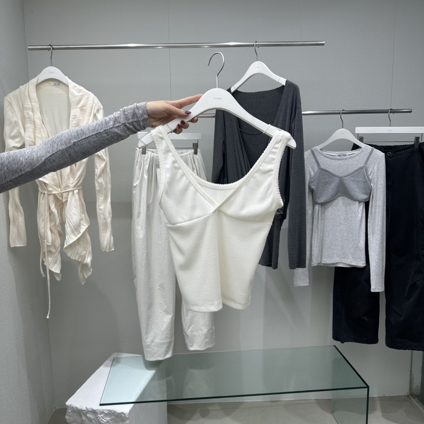 NEUTER韓國直郵女士新款休閑推薦時尚26春夏真品吊帶背心NEUTER吊帶/背心圖色1